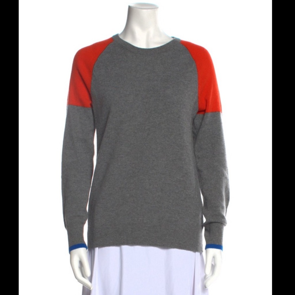 Equipment color block sweater